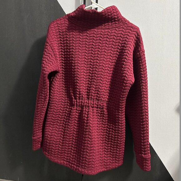 NEW BALANCE Garnet Heatloft Funnel Neck Tunic Women's Size M - Picture 8 of 11